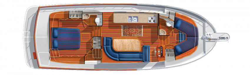 Selene 42 Voyager Aft-cabin