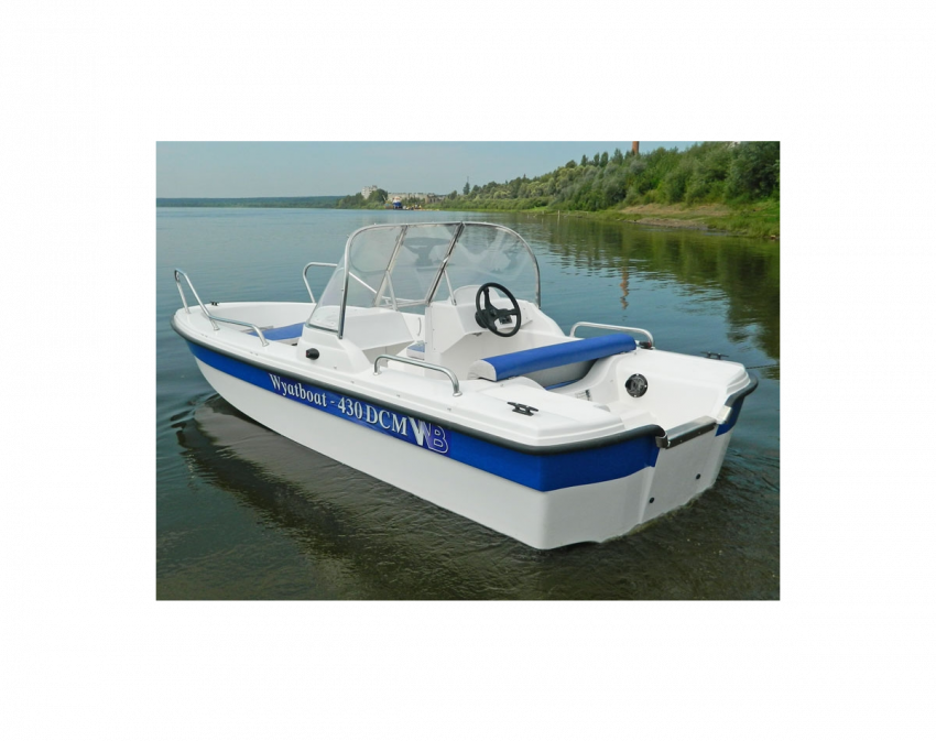 Wyatboat-430 DCM (тримаран)